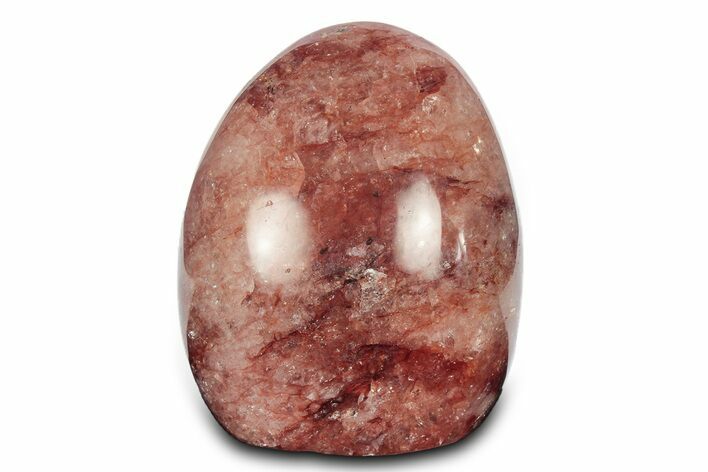 Tall, Free-Standing, Polished Hematoid Quartz - Madagascar #341593